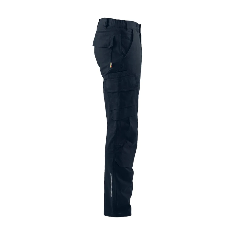 Pantalón de trabajo Multibolsillos con bolsillo para rodilleras Blaklader Industria Stretch 146613448600C50