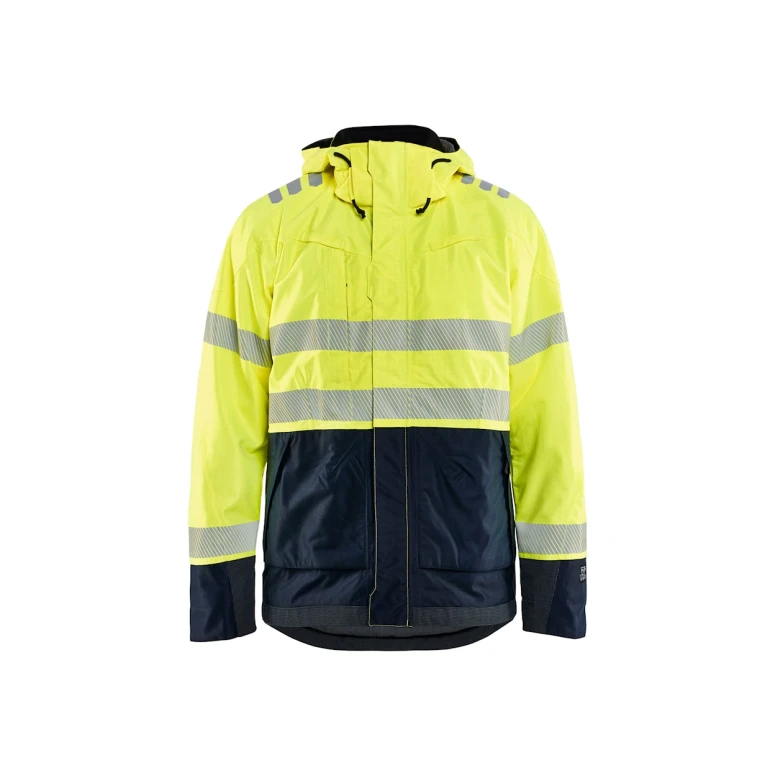 Chaqueta de trabajo Alta Visibilidad multibolsillos tipo concha Multinorma Blaklader 4088153233894L