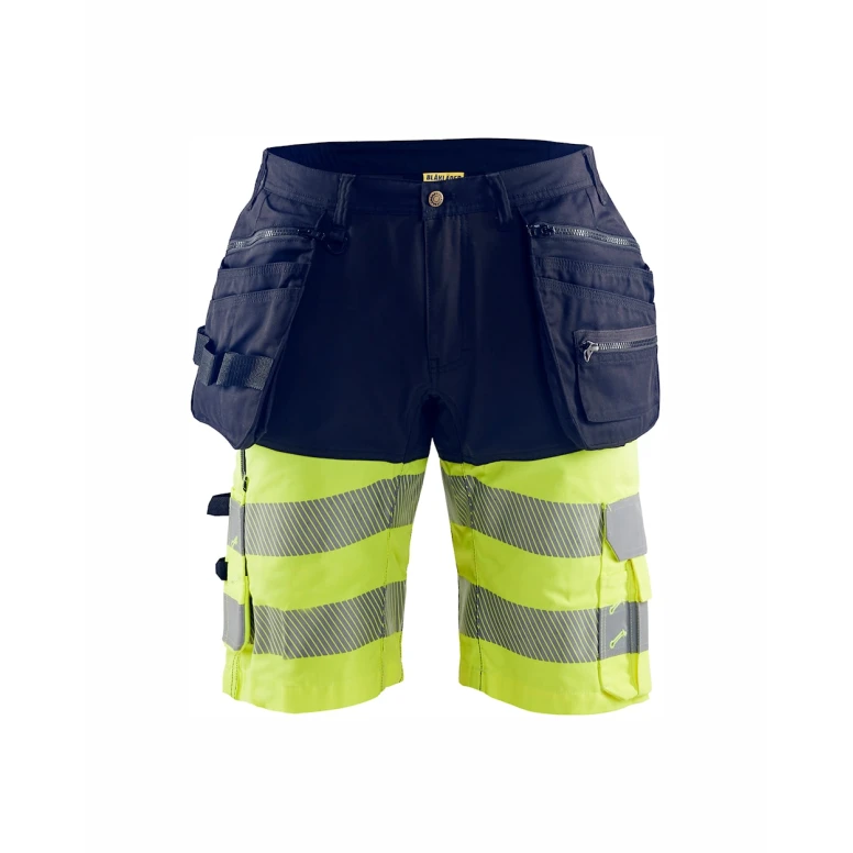 Bermuda de trabajo Multibolsillos Alta Visibilidad Blaklader High VIS Stretch 159618118933C50