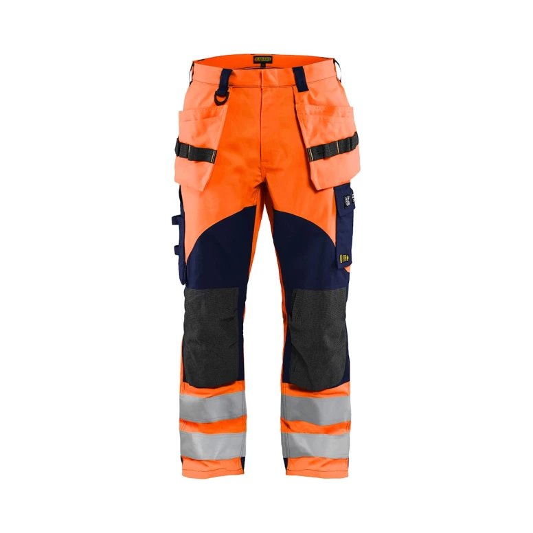 Pantalón de trabajo Multibolsillos ignífugo Blaklader Multinorma Ajustados 158915135389C50