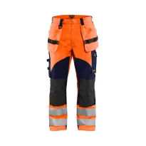 Pantalón de trabajo Multibolsillos ignífugo Blaklader Multinorma Ajustados 158915135389C50