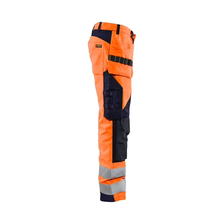Pantalón de trabajo Multibolsillos ignífugo Blaklader Multinorma Ajustados 158915135389C50