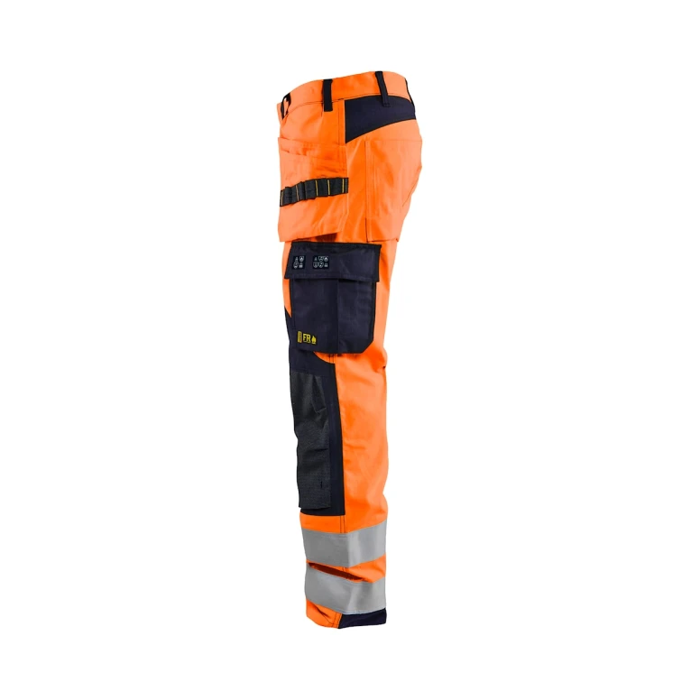 Pantalón de trabajo Multibolsillos ignífugo Blaklader Multinorma Ajustados 158915135389C50