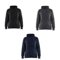 Sudadera de trabajo Blaklader cremallera completa Mujer con capucha 100% Algodón 339511588600M
