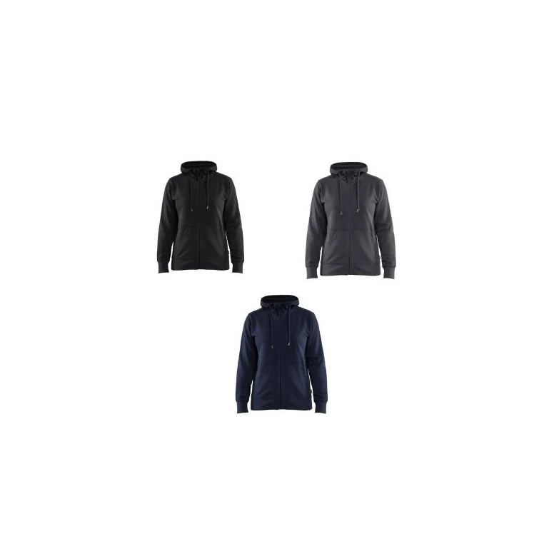 Sudadera de trabajo Blaklader cremallera completa Mujer con capucha 100% Algodón 339511588600M