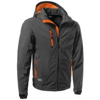 Chaqueta de trabajo Soft-Shell Capucha desmontable Multibolsillos Logica SLALOMCAP3-L