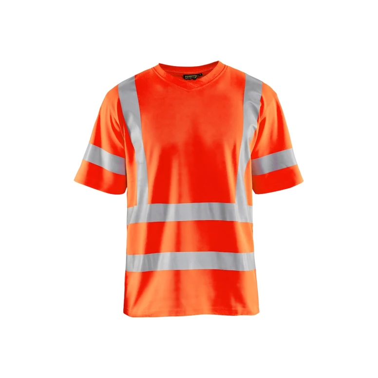 Camiseta de trabajo Alta Visibilidad Blaklader protección contra los rayos UV Mangas cortas 338010703300L