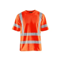 Camiseta de trabajo Alta Visibilidad Blaklader protección contra los rayos UV Mangas cortas 338010703300L
