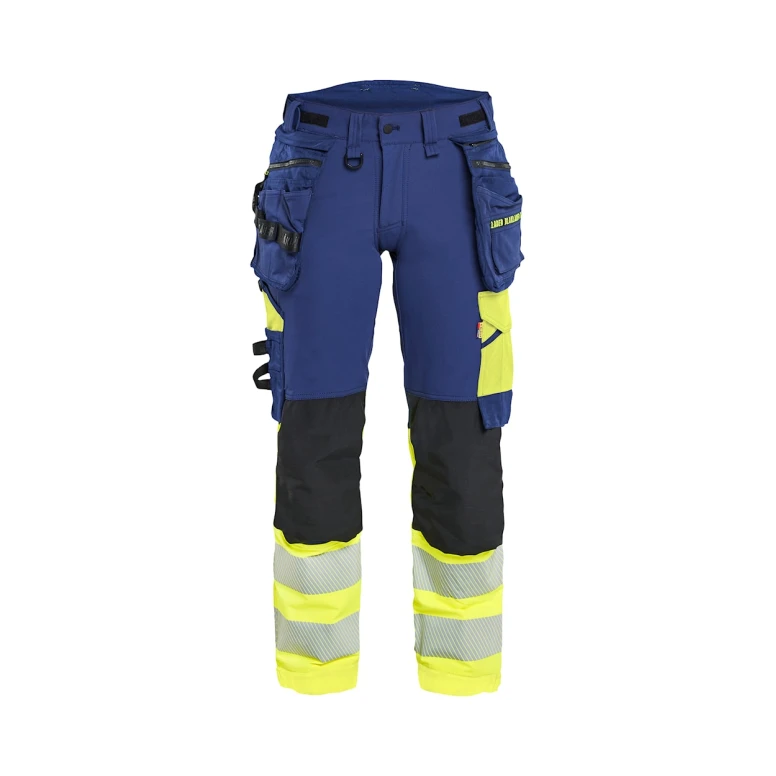 Pantalón de trabajo Alta Visibilidad Stretch Multibolsillos Blaklader 4-Vie Mujer 702516488933C42