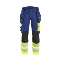 Pantalón de trabajo Alta Visibilidad Stretch Multibolsillos Blaklader 4-Vie Mujer 702516488933C42