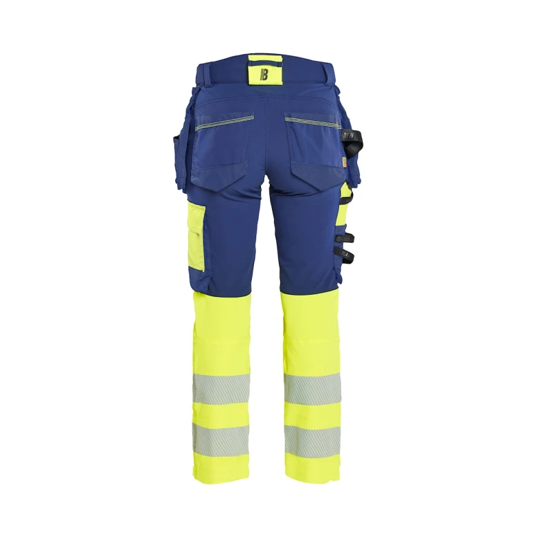 Pantalón de trabajo Alta Visibilidad Stretch Multibolsillos Blaklader 4-Vie Mujer 702516488933C42