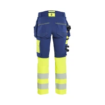 Pantalón de trabajo Alta Visibilidad Stretch Multibolsillos Blaklader 4-Vie Mujer 702516488933C42