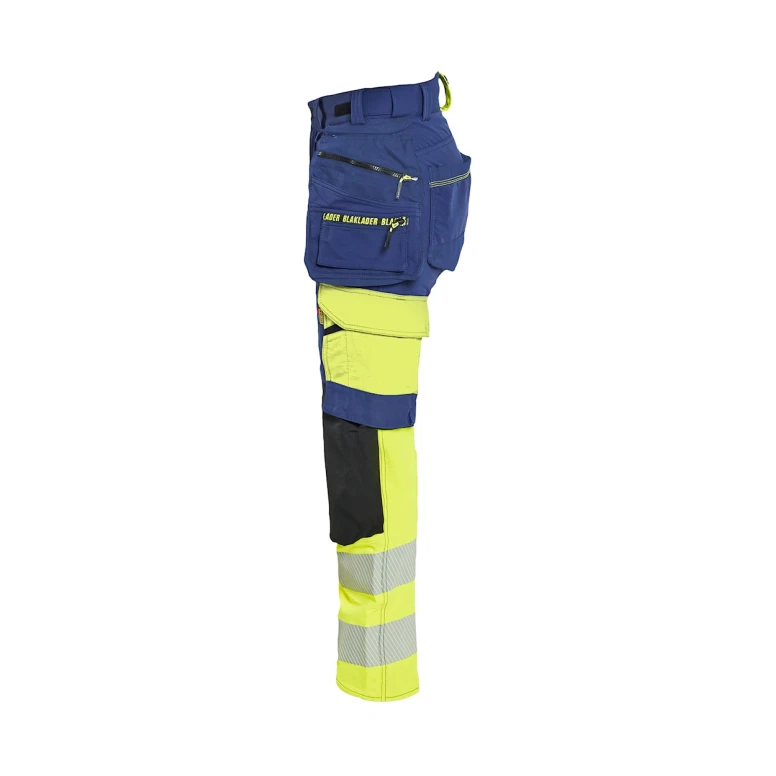Pantalón de trabajo Alta Visibilidad Stretch Multibolsillos Blaklader 4-Vie Mujer 702516488933C42
