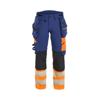 Pantalón de trabajo Alta Visibilidad Stretch Multibolsillos Blaklader 4-Vie Mujer 702516488933C42