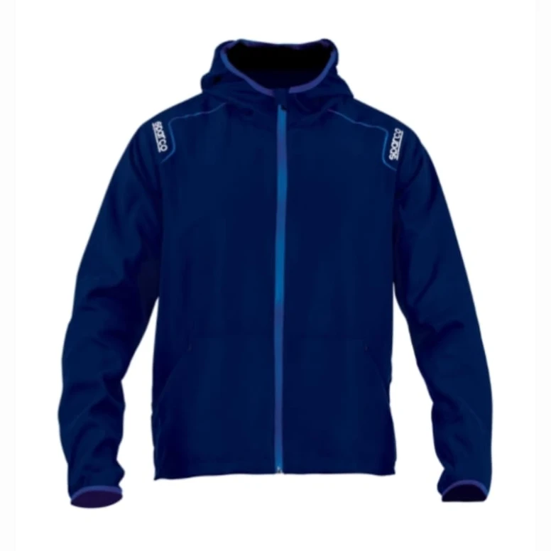 Chaqueta de trabajo Sparco WILSON en tejido antiviento y repelente al agua - Azul