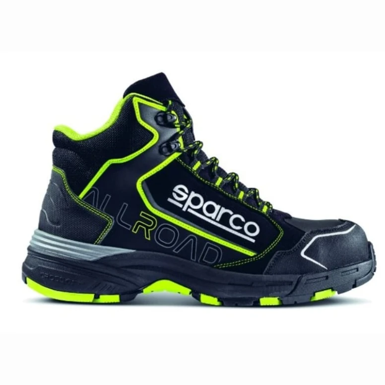 Zapatos de seguridad Sparco New Allroad H Motegi S3 SRC ESD Altas impermeables antideslizantes Ligeras