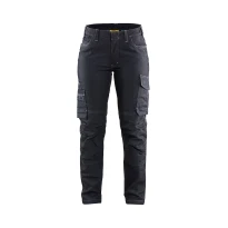 Pantalón de trabajo Stretch Multibolsillos Blaklader Service Mujer 714011418900C42