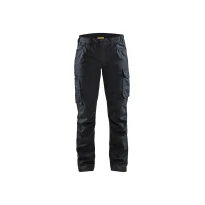 Pantalón de trabajo Stretch Multibolsillos Blaklader Service Mujer 714011418900C42