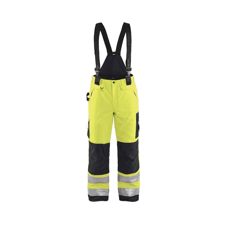 Peto Pantalón de trabajo Alta Visibilidad Multibolsillos Blaklader high vis Impermeable Invernal 188519773399C50