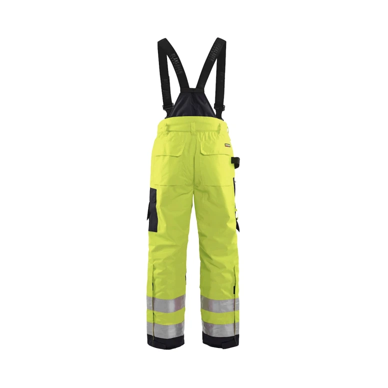 Peto Pantalón de trabajo Alta Visibilidad Multibolsillos Blaklader high vis Impermeable Invernal 188519773399C50