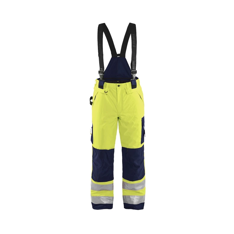 Peto Pantalón de trabajo Alta Visibilidad Multibolsillos Blaklader high vis Impermeable Invernal 188519773399C50