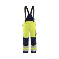 Peto Pantalón de trabajo Alta Visibilidad Multibolsillos Blaklader high vis Impermeable Invernal 188519773399C50