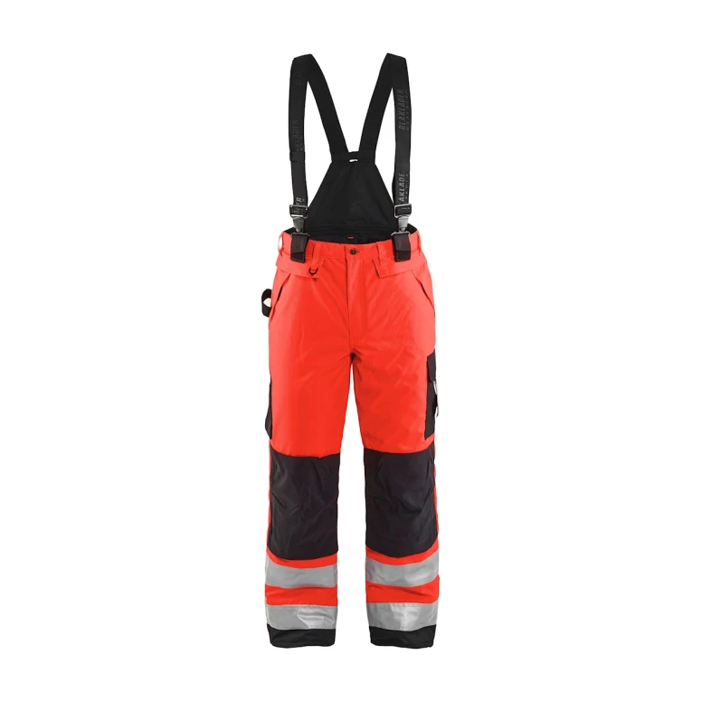 Peto Pantalón de trabajo Alta Visibilidad Multibolsillos Blaklader high vis Impermeable Invernal 188519775599C50