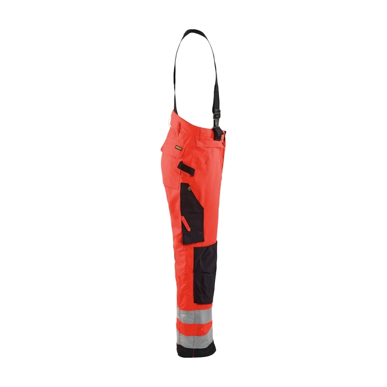 Peto Pantalón de trabajo Alta Visibilidad Multibolsillos Blaklader high vis Impermeable Invernal 188519775599C50