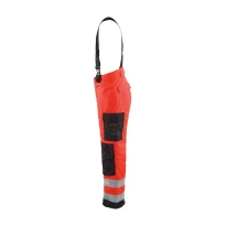 Peto Pantalón de trabajo Alta Visibilidad Multibolsillos Blaklader high vis Impermeable Invernal 188519775599C50