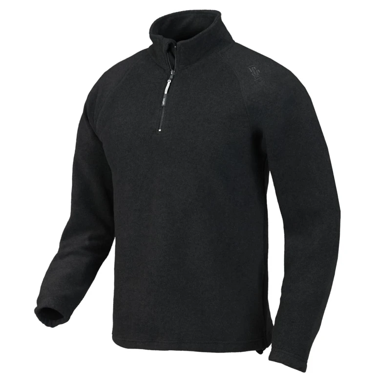 Sudadera de trabajo en micropolar con media cremallera ISSA LINE - 04805 Monviso