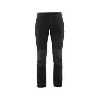 Pantalón de trabajo Stretch Multibolsillos Blaklader Service 4-Vie Mujer 712216458699C42