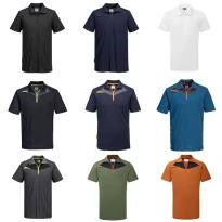 Polo de Trabajo Media Cremallera Portwest DX410