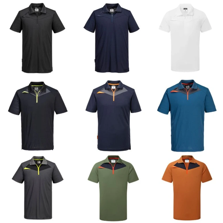 Polo de Trabajo Media Cremallera Portwest DX410