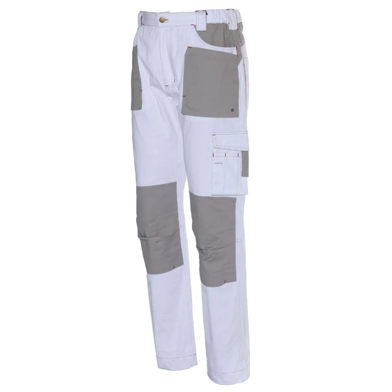 Pantalones de trabajo ISSA LINE Stretch 8730 Multibolsillos Elásticos con bolsillos laterales