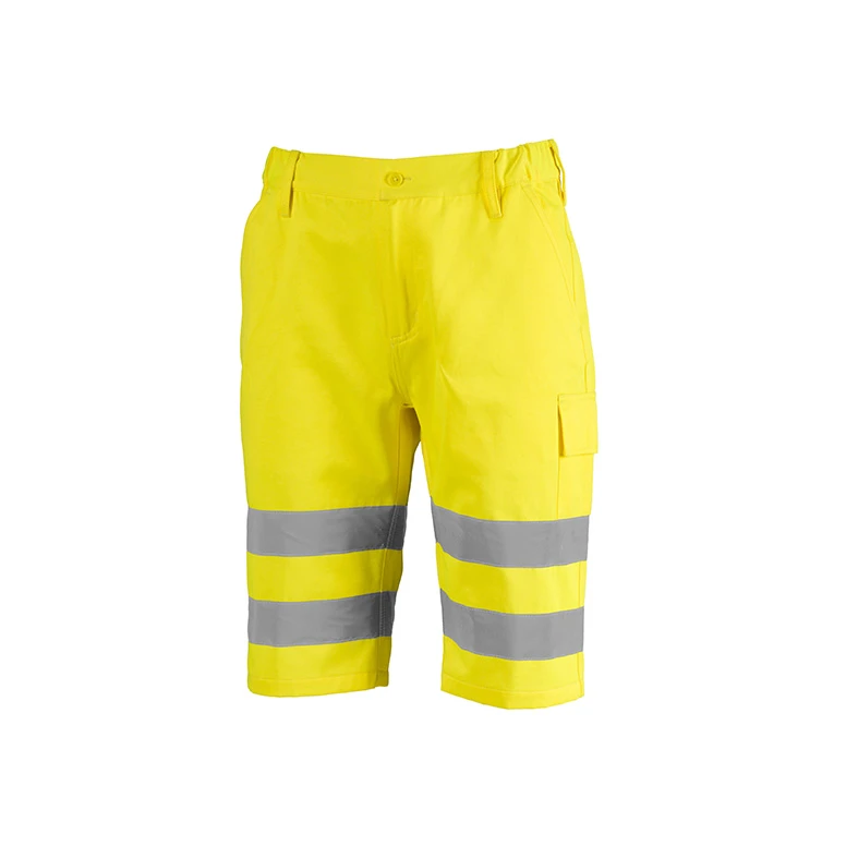 Bermudas de Trabajo Alta Visibilidad Multibolsillos Sottozero Shorts H.V. 1570