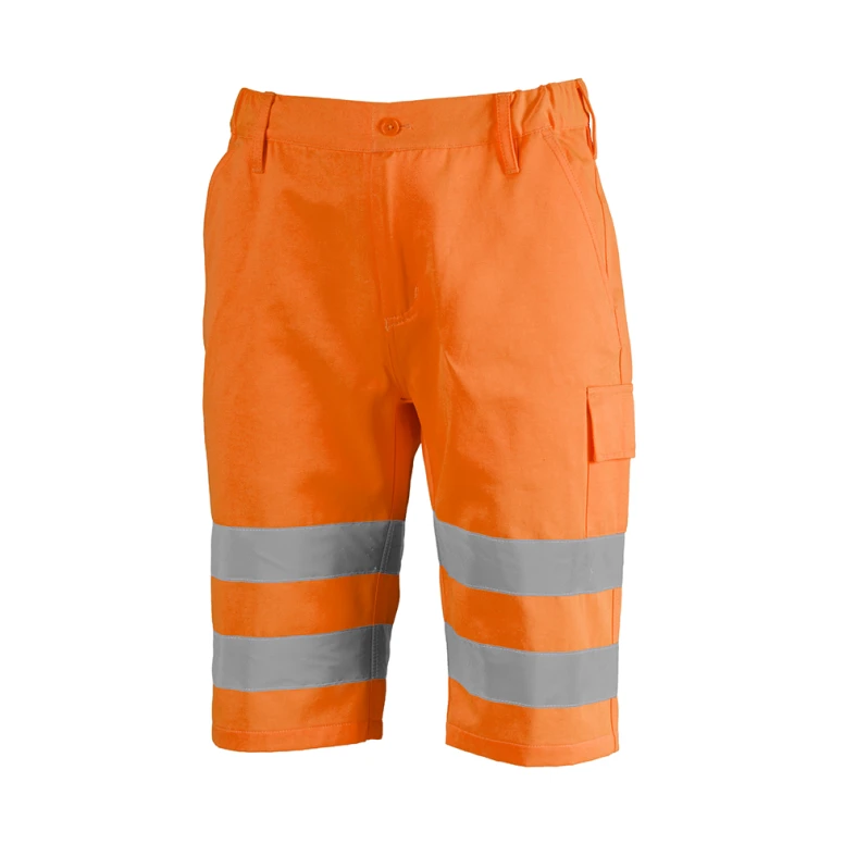 Bermudas de Trabajo Alta Visibilidad Multibolsillos Sottozero Shorts H.V. 1570