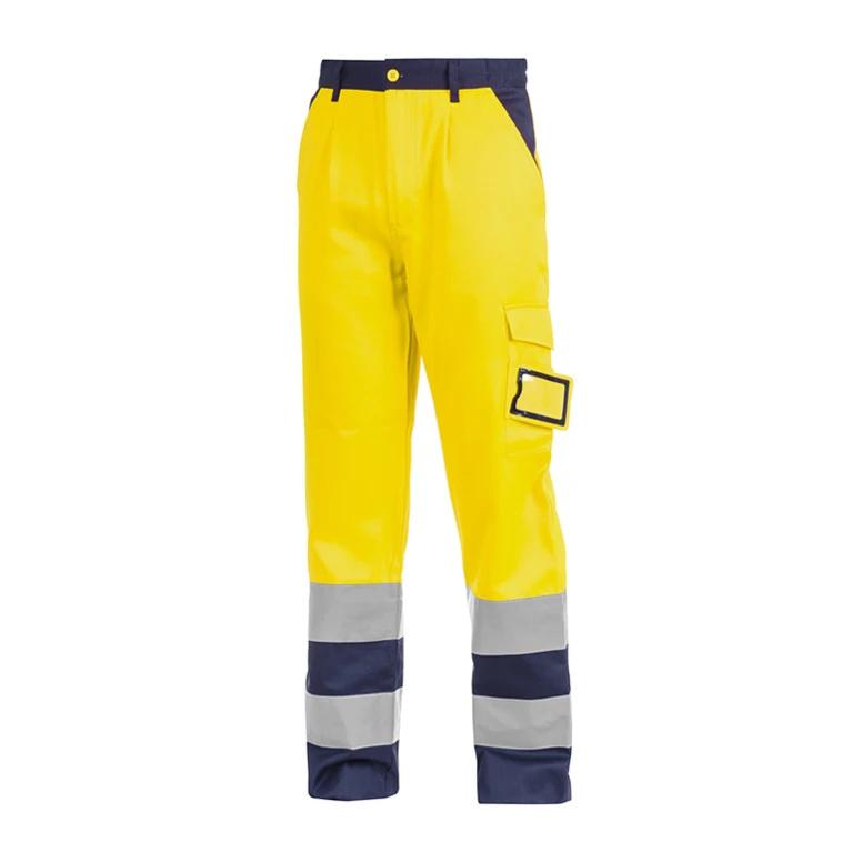 Pantalón de Trabajo Alta Visibilidad Multibolsillos Bicolor Sottozero 2560