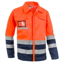 Chaqueta de Trabajo Alta Visibilidad Multibolsillos Bicolor Sottozero Giubbino Bicolore H.V. 2720 2