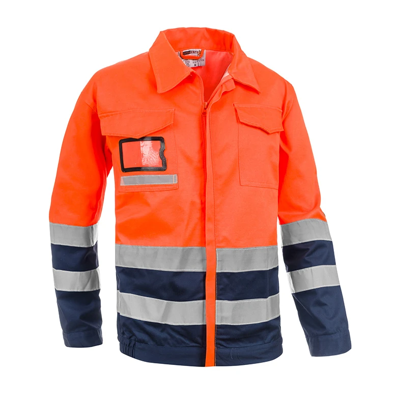 Chaqueta de Trabajo Alta Visibilidad Multibolsillos Bicolor Sottozero Giubbino Bicolore H.V. 2720