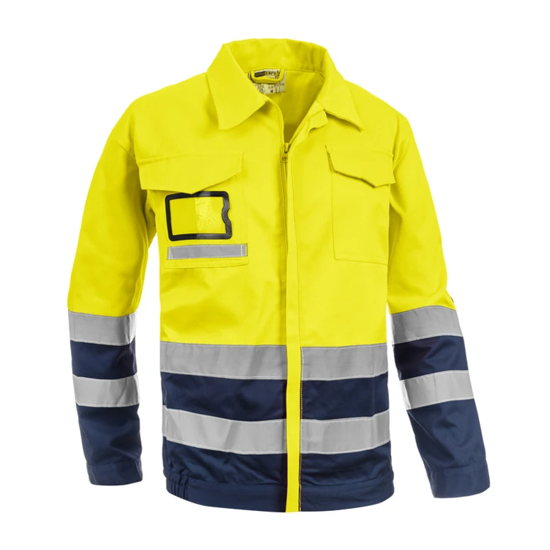 Chaqueta de Trabajo Alta Visibilidad Multibolsillos Bicolor Sottozero Giubbino Bicolore H.V. 2720