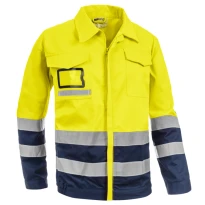 Chaqueta de Trabajo Alta Visibilidad Multibolsillos Bicolor Sottozero Giubbino Bicolore H.V. 2720