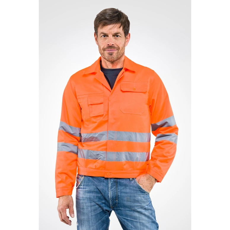 Chaqueta de Trabajo Alta Visibilidad Multibolsillos Invierno Sottozero Giubbetto Winter H.V. 2720WX