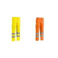 Pantalón de Trabajo Alta Visibilidad Multibolsillos Sottozero Pantalone H.V. 1560