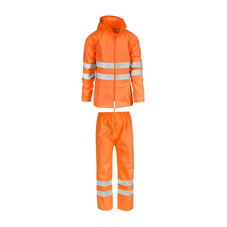 Conjunto de Trabajo Alta Visibilidad Multibolsillos Impermeable Sottozero Conjunto Impermeable H.V. 1605