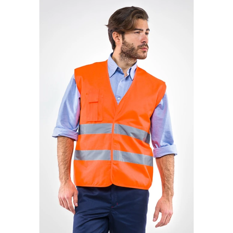 Chaleco de Trabajo Alta Visibilidad Sottozero Chaleco H.V. 1114