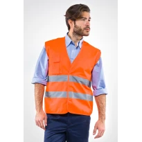 Chaleco de Trabajo Alta Visibilidad Sottozero Chaleco H.V. 1114