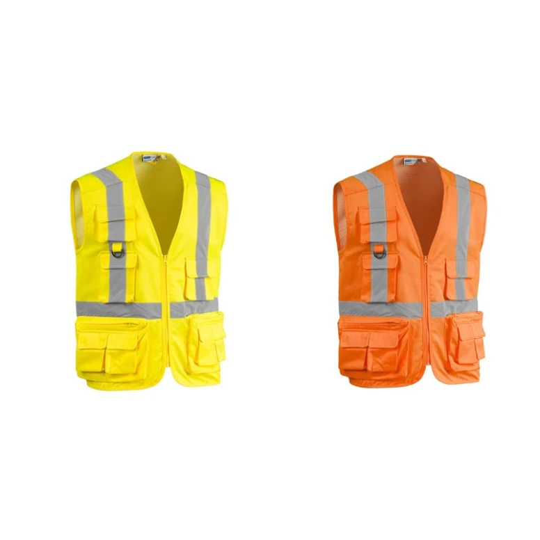 Chaleco de Trabajo Alta Visibilidad Multibolsillos Sottozero Star 7045