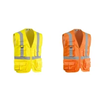 Chaleco de Trabajo Alta Visibilidad Multibolsillos Sottozero Star 7045