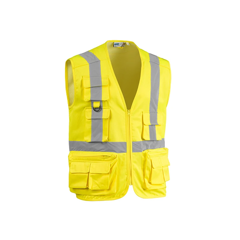 Chaleco de Trabajo Alta Visibilidad Multibolsillos Sottozero Star 7045