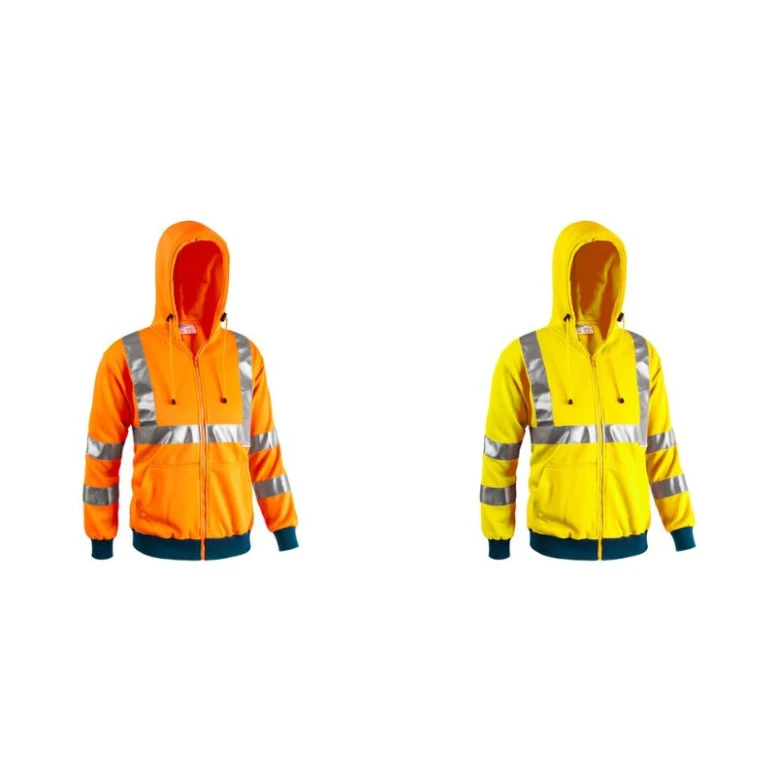 Sudadera con Capucha Alta Visibilidad con Cremallera Completa Sottozero Flash 7680